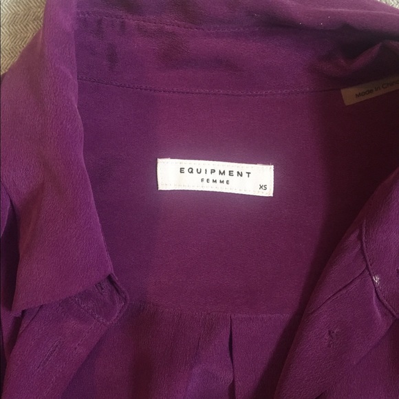 EQUIPMENT Signature Silk Shirt - Picture 2 of 2
